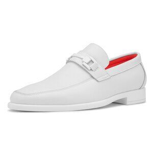 The Caprio LL White TAYNO Bit Loafer